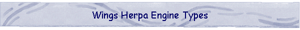 Wings Herpa Engine Types